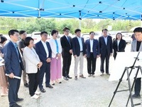 전주시의회 도시건설위원회, 에코시티 임시주차장 공사 현장 점검