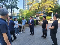 전북특별자치도의회 최형열 의원  효자1동 민원 현장 방문 및 대책논의