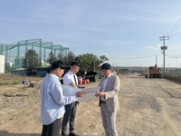익산시의회 최재현 보건복지위원장,  송학동 티스테이션~평동로 도시계획도로 현장 방문