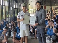오선택 프랑스 양궁 감독, 전북‘명예교사’ 됐다.