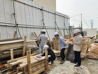 정읍시, 공사장 가설시설물 18개소 긴급 안전점검