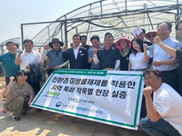고창군, 농업기술산학협력지원 고창수박 품질 최고수준 도약 