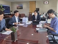 최훈식 장수군수, ‘농촌 기본소득 필요성’ 강형석 농식품부 차관 방문 건의